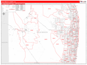 Palm Beach County FL Zip Code Maps ZIPCodeMaps